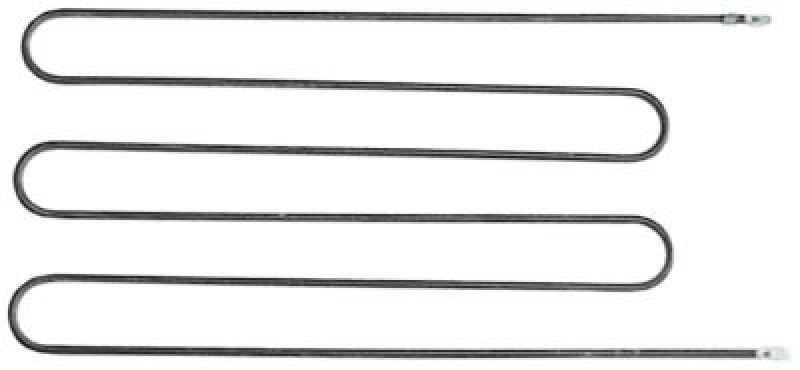 Элемент нагревательный  2100Вт 220В Д 470мм присоединение плоский штекер 6,3 мм труба ø  63мм