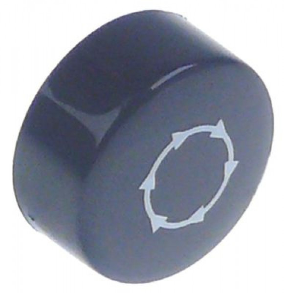 Выключатель нажимной кнопочный голуб. ø 21мм START подходит для ROLD