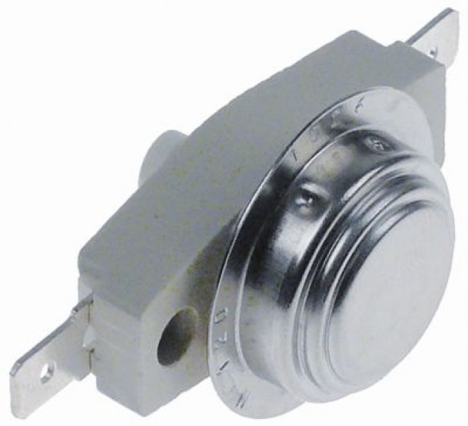 Термостат защитный прикладной  темп. выкл. 120°C 1NC 15А присоединение F6,3 ø монтажный 24мм