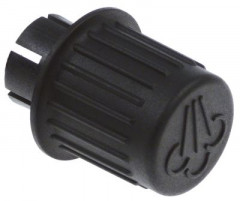 Рукоятка регулировочная "пар" ø 50мм чёрн.