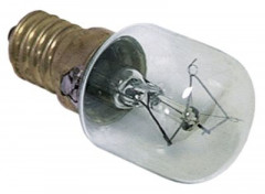 Лампа накаливания цоколь E14 230В 25Вт Д 55мм ø 25мм темп. макс. 300°C длина цоколя 30мм