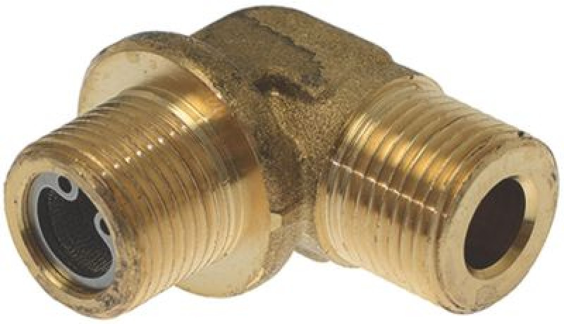 "L" FITTING ø 3/8"M-3/8"M WITH FILTER