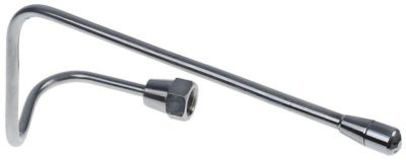 Трубка пароотводная резьба 3/8" труба ø  8мм хромированная латунь  В 250мм