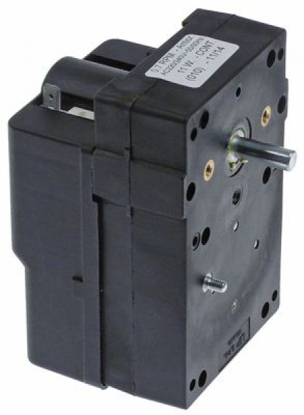 Мотор-редуктор 220/240В 7об/мин ø вала 7мм 11Вт В 66мм Д 110мм Ш 70мм LIP 50/60Гц длина вала 20мм