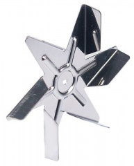 Крыльчатка вентилятора нержавеющая сталь ø 152мм Ш 20мм гнездо для оси ø 6x5мм лопатки 6