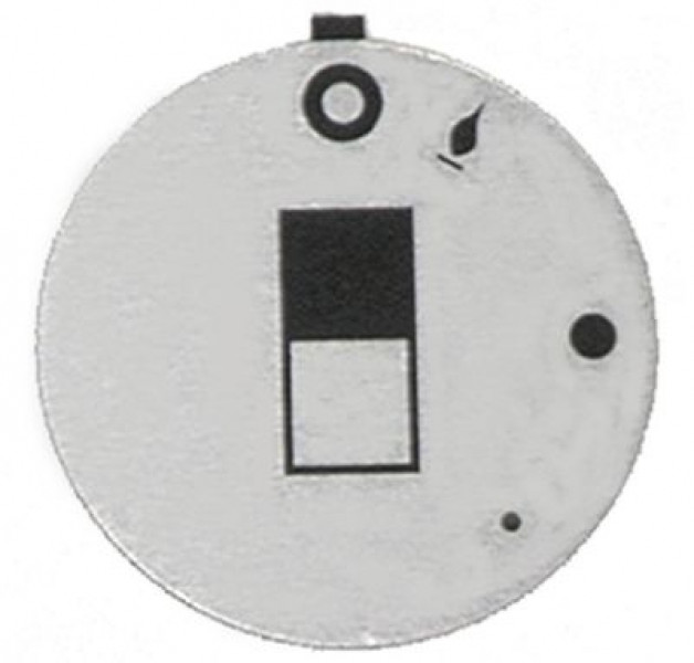 Маркировка регулировочной ручки газовый кран с запальным факелом  EGA24197