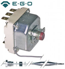 Термостат защитный темп. выкл. 240°C 3-полярн. 20А ø датчик 6мм Д датчик 177мм