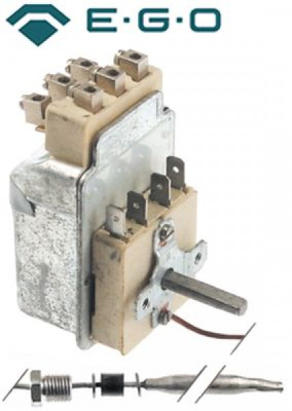 Термостат темп. макс. 110°C с внешним переключателем EGO серия 63._