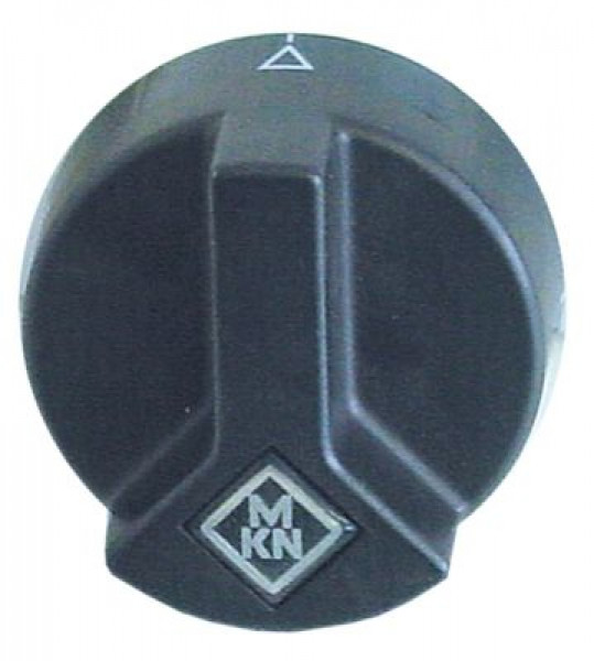 Рукоятка регулировочная термостат темп. макс. 110°C ø 53мм ø ось 6x4,6мм срез сверху