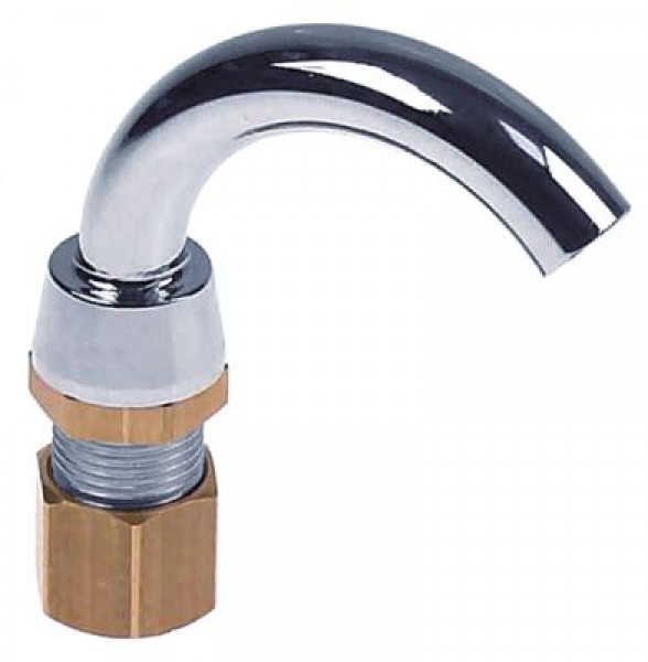 Труба впускная/водоприёмная присоединение 3/8″ внешн. резьба труба ø 12мм