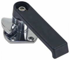 Замок рычажный В 66мм Д 185мм справа тип серия 6300 материал ручки пластмасса