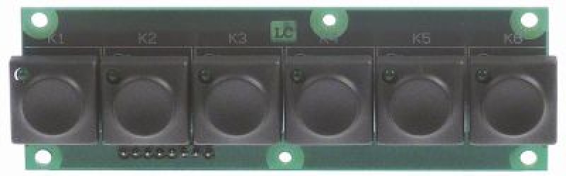 Блок клавиатуры Д 113мм Ш 355мм со светодиодом кнопки 6