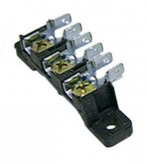 Клемма питания присоединение M6/плоский штекер 6,3 мм 3-полярн.