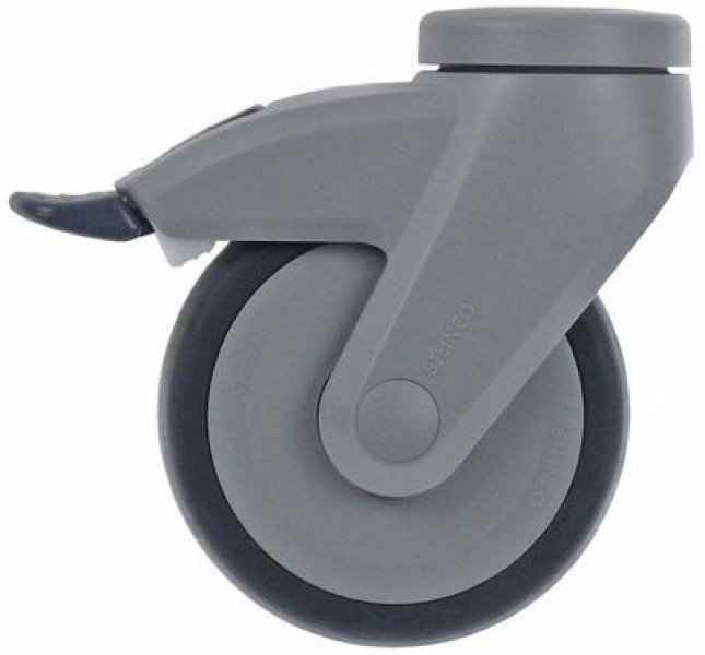 Ролик направляющий отверстие под винт В 135мм с абсолютным фиксатором отверстие ø 103мм ø 100мм