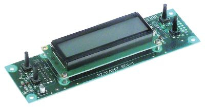 Плата печатная клавиатурная Д 140мм Ш 40мм с дисплеем