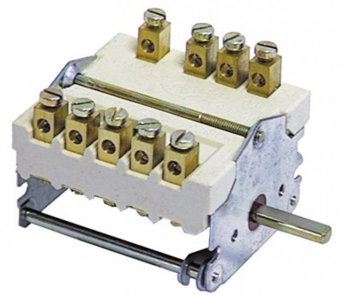 Выключатель кулачковый 32А последовательность включения 0-1-2-3 ø ось 6x4,6мм