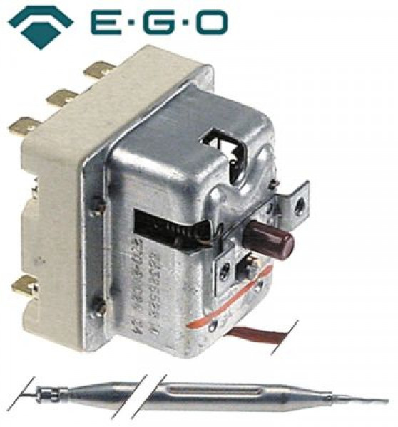 Термостат защитный темп. выкл. 248°C 3-полярн. ø датчик 6мм Д датчик 87мм