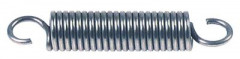 Пружина растяжения ø 9мм общая длина 47мм ø проволоки 1мм для щеколды