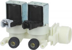 Клапан электромагнитный двойн. углов. пластмасса темп. макс. 90°C вход 3/4" 220/240 В перем. тока