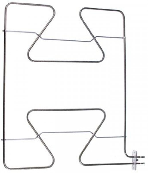 Элемент нагревательный 2000Вт 400В Д 490мм духовой шкаф Д1 25мм Д2 465мм Ш1 530мм Ш2 30мм