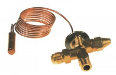 Вентиль расширительный угловой 90° вход 5/8&quot; UNF (3/8&quot; SAE) управл. термостатом