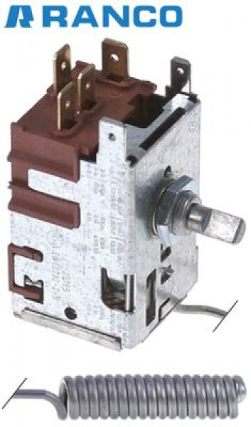 Термостат ø датчик 10мм Д датчик 40мм капиллярная трубка  1200мм