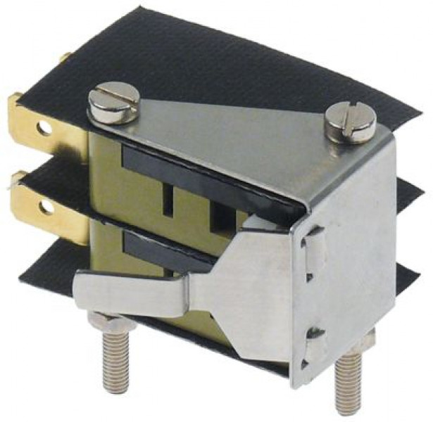 Микровключатель приводится в действие при помощи рычага 250В 16А