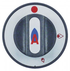 Рукоятка регулировочная газовый кран ø 63мм ø ось 8x6мм срез справа подходит для REPAGAS