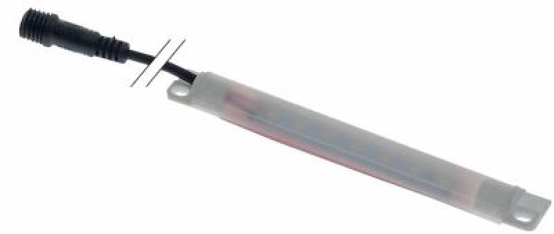 Планка светодиодная Д 130мм длина провода 300мм В 8мм Ш 15мм