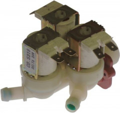 Клапан электромагнитный тройн. прямой пластмасса темп. макс. 90°C вход 3/4&quot; 230 В перем. тока TP