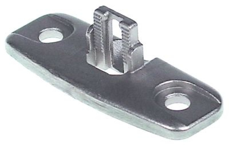 Держатель В 19мм Д 66мм Ш 235мм шаг крепления 46мм для щеколды