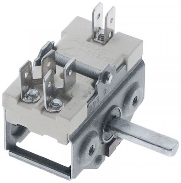 Выключатель кулачковый последовательность включения 1-0-2 ø ось 6x4,6мм