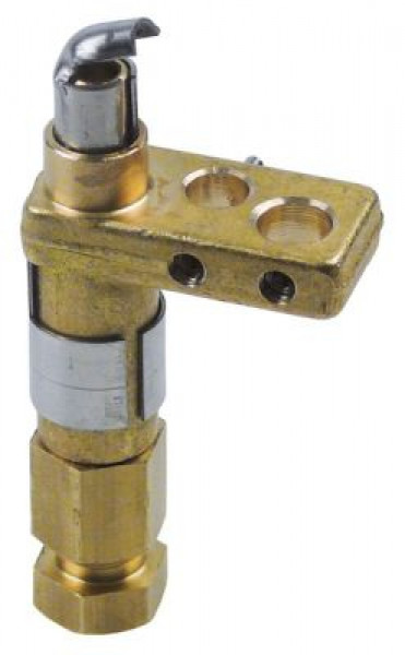 Горелка конфорочная 1-пламен. подключение к газу 6мм резьба крепления M4