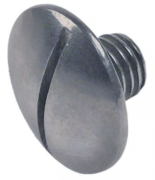 Винт бортовой резьба M10 Д 15мм Inox отверстие шлиц кол-во в уп-вке 1штук