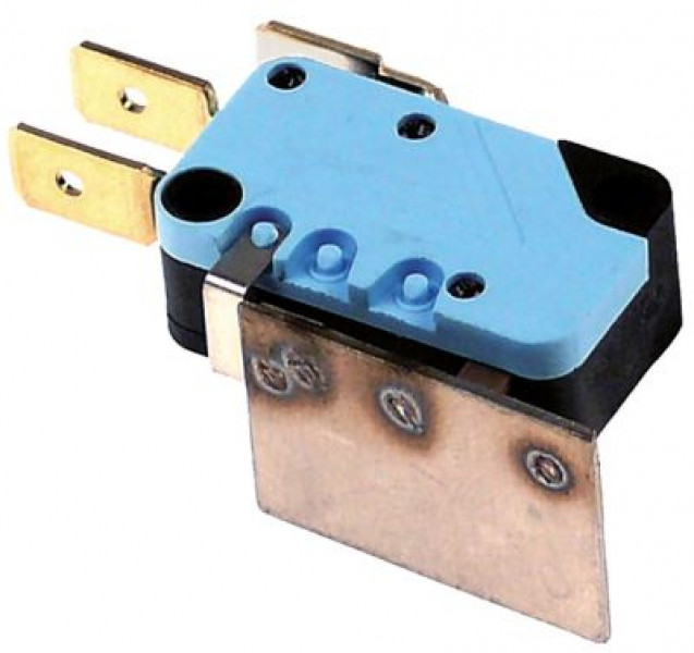 Микровключатель приводится в действие при помощи рычага 250В 16А