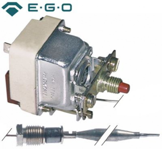 Термостат защитный темп. выкл. 360°C 1-полярн. 1NC 16А ø датчик 6мм Д датчик 77мм