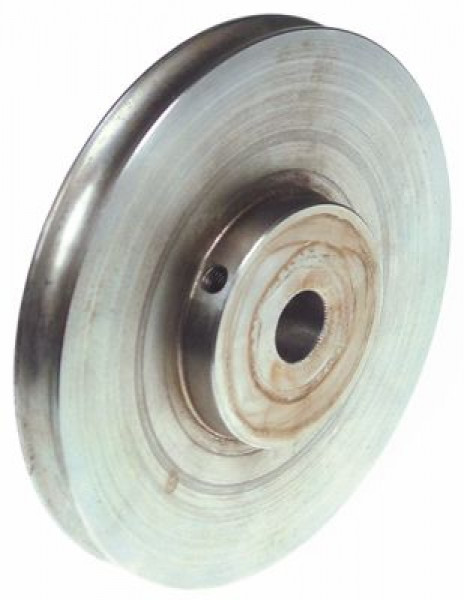 Шкив для круглового ремня металл одинарн. гнездо для оси ø 14мм ширина диска 12мм