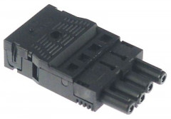 Соединитель штекерный 4-полярн.
