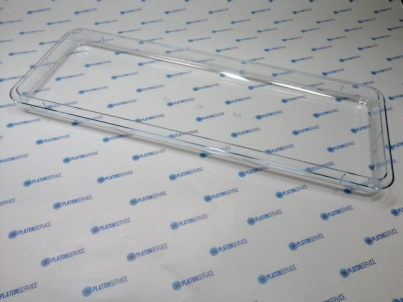 Крышка прозрачн. В 32мм Д 470мм Ш 176мм