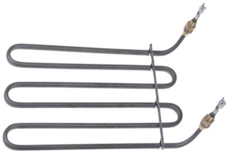 Элемент нагревательный  2000Вт 400В Д 340мм Гриль-саламандер крепление с 2-мя отверстиями