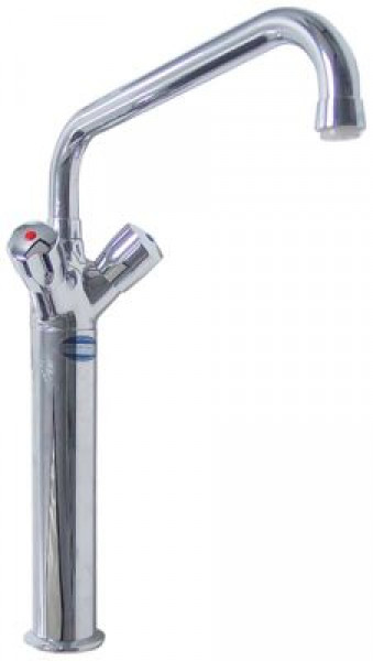 Кран-смеситель моноблочный верхняя часть крана с поворотным изливом