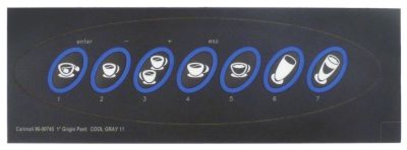 Плёнка передняя Д 178мм Ш 51мм