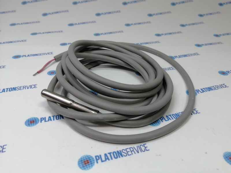 Датчик температурный PTC 1ком кабель силикон датчик -50 до +150°C датчик ø6x40 мм