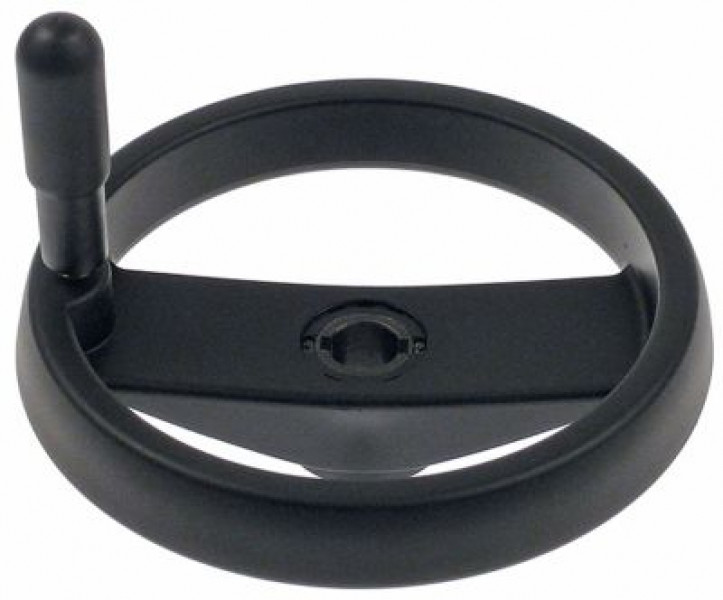 Маховичок ø 200мм Д1 ø 20мм ширина выемки 63мм