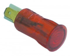 Лампочка сигнальная ø 12мм 230В красн.