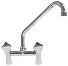 Кран-смеситель двухчастный GEV GASTROTOP CLASSIC арматура два отверстия верхняя часть крана