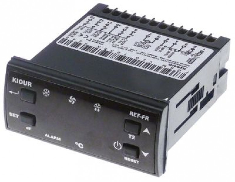 Регулятор электронный 12В мм 71x29мм PTC сборка вмонтирование выходы реле 5 вмонтирование