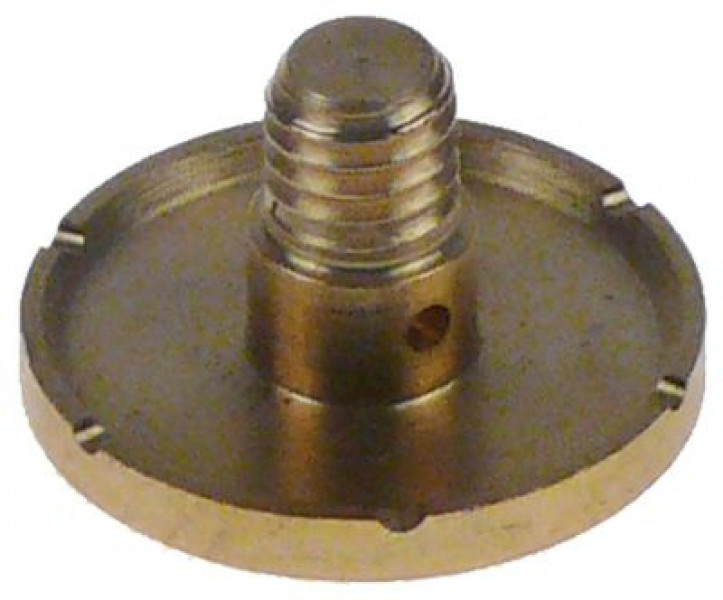 Распределитель воды латунь ø 21мм В 12мм ø отверстия 15мм канавки 13мм ВнР M6 засечки 6