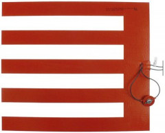 Пластина нагревательная 1500Вт 230В Д 500мм длина провода 1500мм Ш 440мм