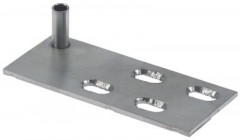 Опора шарнирная Д 88мм Ш 36мм В 22мм шаг крепления 25мм шаг крепления 2 17мм